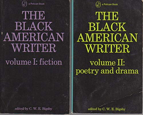 Stock image for The Black American Writer Vol. 1: Fiction for sale by George Cross Books