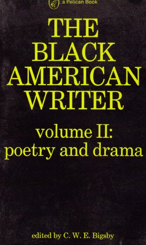 9780140212266: The Black American Writer Vol.2: Poetry And Drama