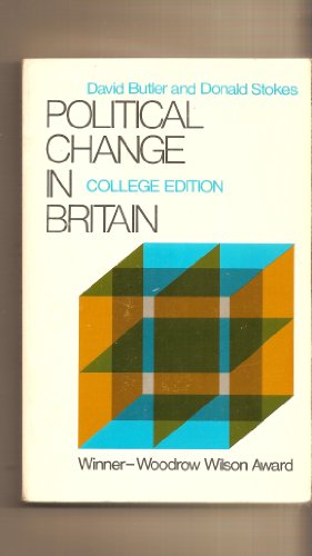 Stock image for Political Change in Britain for sale by WorldofBooks