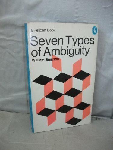Imagen de archivo de Seven Types of Ambiguity (Pelican S.) a la venta por WorldofBooks