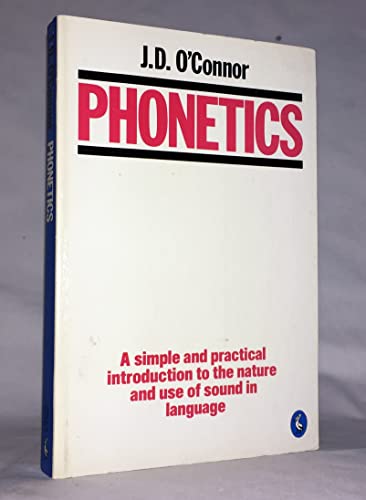 Stock image for Phonetics (A pelican original) for sale by AwesomeBooks