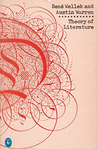 Beispielbild fr Theory of Literature (Pelican) zum Verkauf von AwesomeBooks