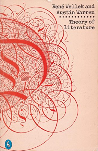 Imagen de archivo de Theory of Literature (Pelican) a la venta por AwesomeBooks