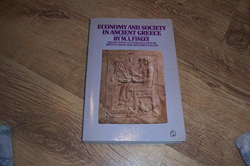 Imagen de archivo de Economy and Society: in Ancient Greece a la venta por Celt Books