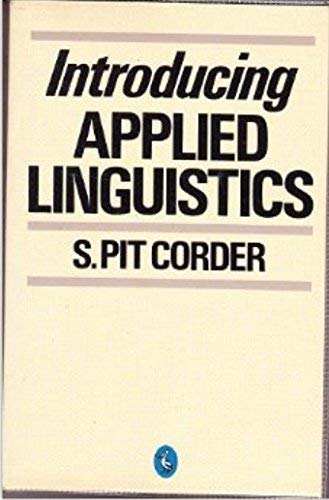 Beispielbild fr Introducing Applied Linguistics zum Verkauf von WorldofBooks