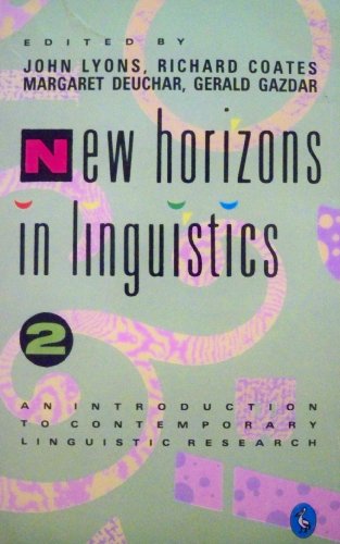 9780140226126: New Horizons in Linguistics