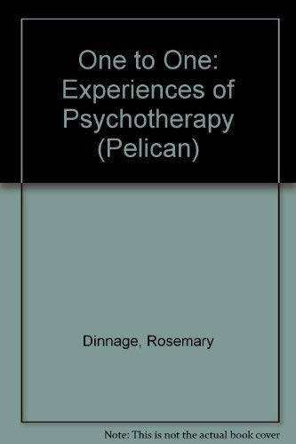 Stock image for One to One: Experiences of Psychotherapy for sale by MusicMagpie