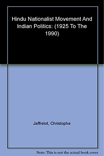 9780140246025: The Hindu Nationalist Movement 1925-1992: Social and Political Strategies