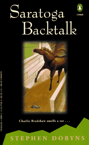 Beispielbild fr Saratoga Backtalk : A Charlie Bradshaw Mystery zum Verkauf von Better World Books