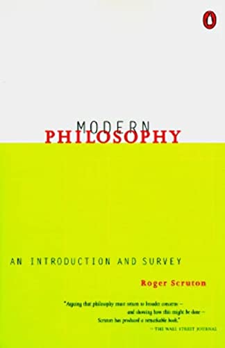 9780140249071: Modern Philosphy: An Introduction And Survey