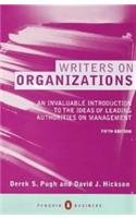 Beispielbild fr Writers On Organizations 5th Edition (Penguin Business) zum Verkauf von Wonder Book