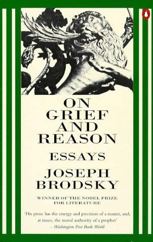 Stock image for On Grief and Reason - Essays Pb for sale by ThriftBooks-Dallas