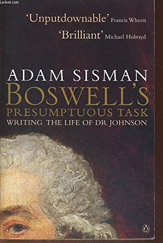 9780140254211: Boswell's Presumptuous Task