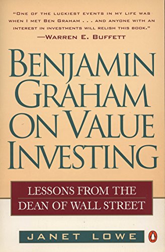 Beispielbild fr Benjamin Graham on Value Investing: Lessons from the Dean of Wall Street zum Verkauf von Wonder Book