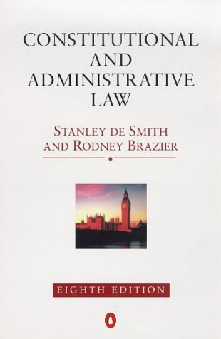 Stock image for Constitutional and Administrative Law. Eighth Edition. for sale by The London Bookworm