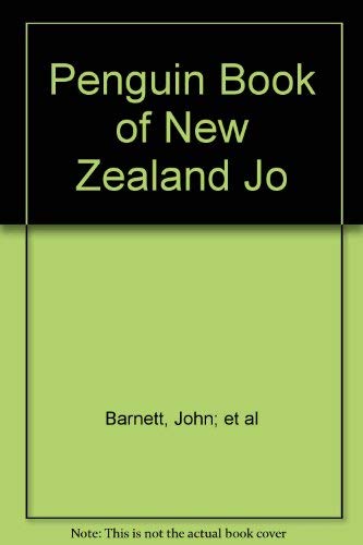 Beispielbild fr The Penguin Book of New Zealand Jokes zum Verkauf von Reuseabook