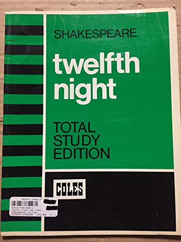 Beispielbild fr Twelfth Night; Or, What You Will zum Verkauf von Half Price Books Inc.