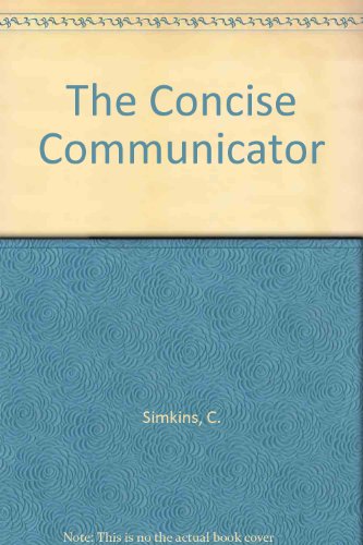 Stock image for The Concise Communicator for sale by medimops
