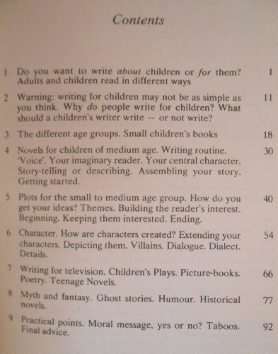 Imagen de archivo de The Way to Write For Children a la venta por WorldofBooks
