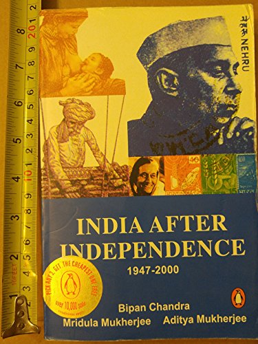 Beispielbild fr India after Independence, 1947-2000 zum Verkauf von Better World Books