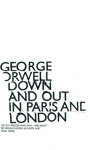 Stock image for Down and Out in Paris and London for sale by Half Price Books Inc.