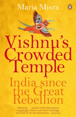 Imagen de archivo de Vishnu's Crowded Temple: India Since the Great Rebellion a la venta por AwesomeBooks