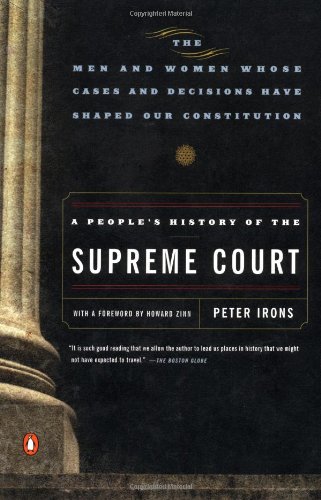 Beispielbild fr A People's History of the Supreme Court zum Verkauf von Wonder Book