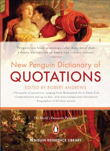 Stock image for The New Penguin Dictionary of Quotations for sale by WorldofBooks