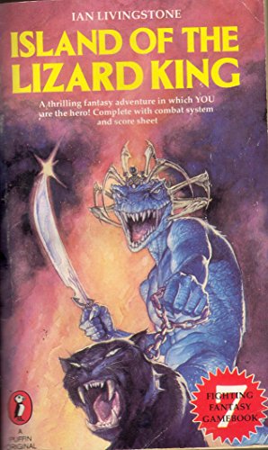 9780140317435: Island of the Lizard King: Fighting Fantasy Gamebook 7