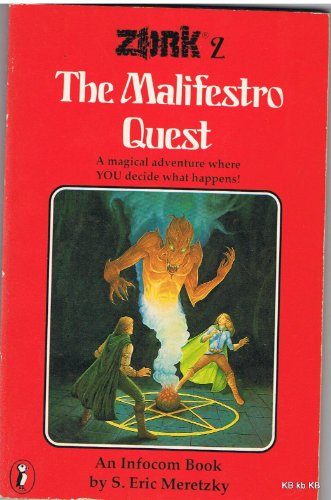 Stock image for Zork 2: The Malifestro Quest for sale by Goldstone Books