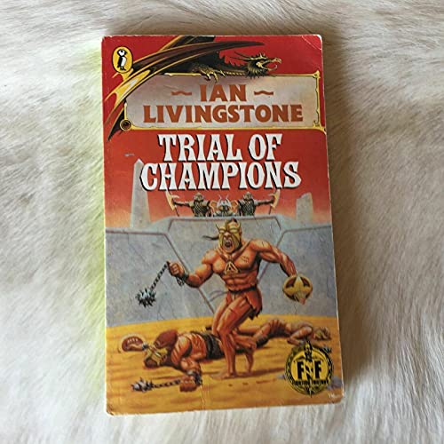 Stock image for Trial of Champions (Puffin Adventure Gamebooks) for sale by Goldstone Books