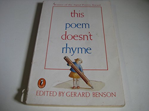Beispielbild fr This Poem Doesn't Rhyme zum Verkauf von WorldofBooks