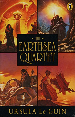 Beispielbild fr Earthsea: The First Four Books: "A Wizard Of Earthsea"; "The Tombs of Atuan"; "The Farthest Shore"; "Tehanu" (Puffin Books) zum Verkauf von AwesomeBooks