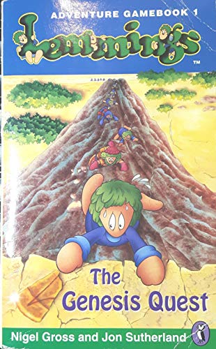 Stock image for Lemmings Adventure Gamebook: Genesis Quest Bk. 1 (Puffin adventure gamebooks) for sale by Brit Books