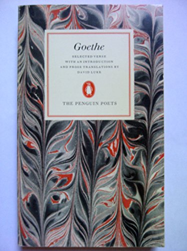 Beispielbild fr Goethe : Selected Verse zum Verkauf von Better World Books