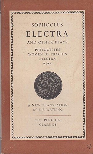 Stock image for Electra and Other Plays for sale by Nelsons Books