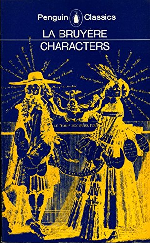 Beispielbild fr Characters (Classics) zum Verkauf von WorldofBooks