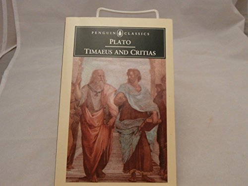 Imagen de archivo de Timaeus and Critias (Penguin Classics) a la venta por Seattle Goodwill