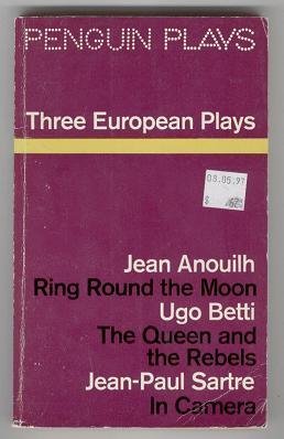 Beispielbild fr Three European Plays zum Verkauf von Better World Books