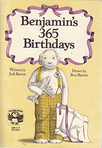 Stock image for Benjamin's 365 Birthdays (Picture Puffin) for sale by Alexander's Books