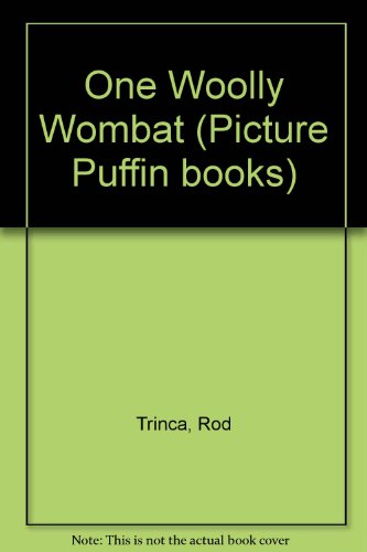 Stock image for One Woolly Wombat (Picture Puffin Books) for sale by Decluttr