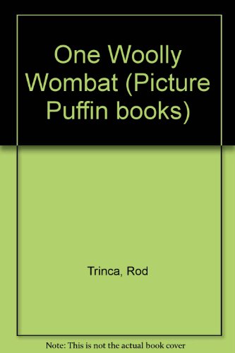 Stock image for One Woolly Wombat (Picture Puffin Books) for sale by Your Online Bookstore