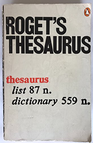 Imagen de archivo de Roget's Thesaurus of English Words And Phrases a la venta por WorldofBooks