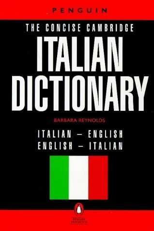 9780140510645: The Concise Cambridge Italian Dictionary (Reference Books)