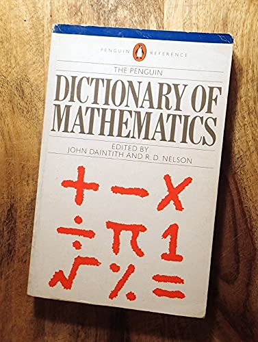 9780140511192: The Penguin Dictionary of Mathematics (Penguin reference)
