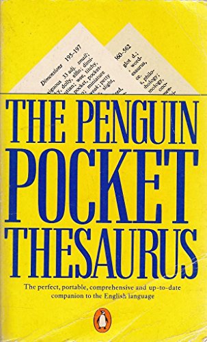 9780140511376: The Penguin Pocket Thesaurus