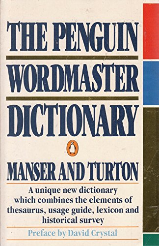 Stock image for The Penguin Wordmaster Dictionary (Penguin reference books) for sale by AwesomeBooks