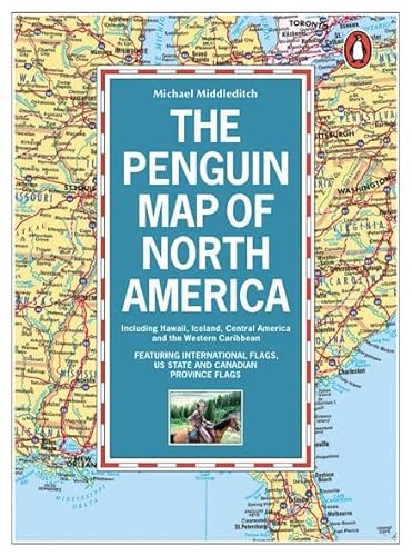 Beispielbild fr Penguin Map of North America zum Verkauf von Bestsellersuk