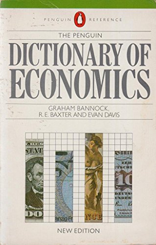 Beispielbild fr Dictionary of Economics, The Penguin (Penguin reference books) zum Verkauf von Wonder Book