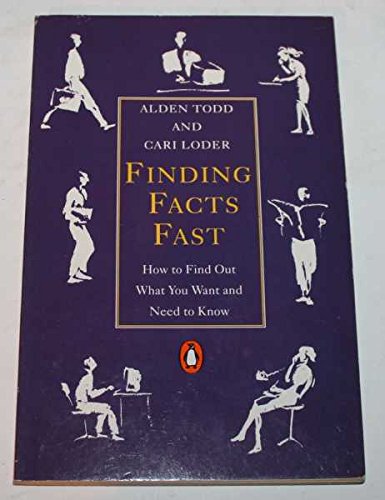 Stock image for Finding facts fast for sale by Cotswold Internet Books